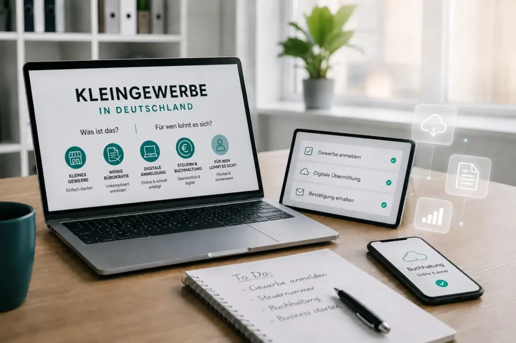 Gewerbe in Deutschland 2026 – Anmeldung Schritt für Schritt
